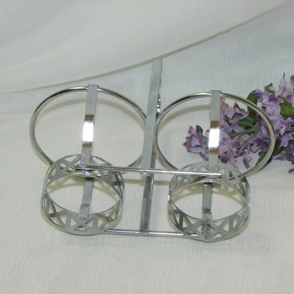 Vintage Libbey Condiment Server Jam Jars Glass Bowls Mid-Century Tableware - Picture 8 of 10